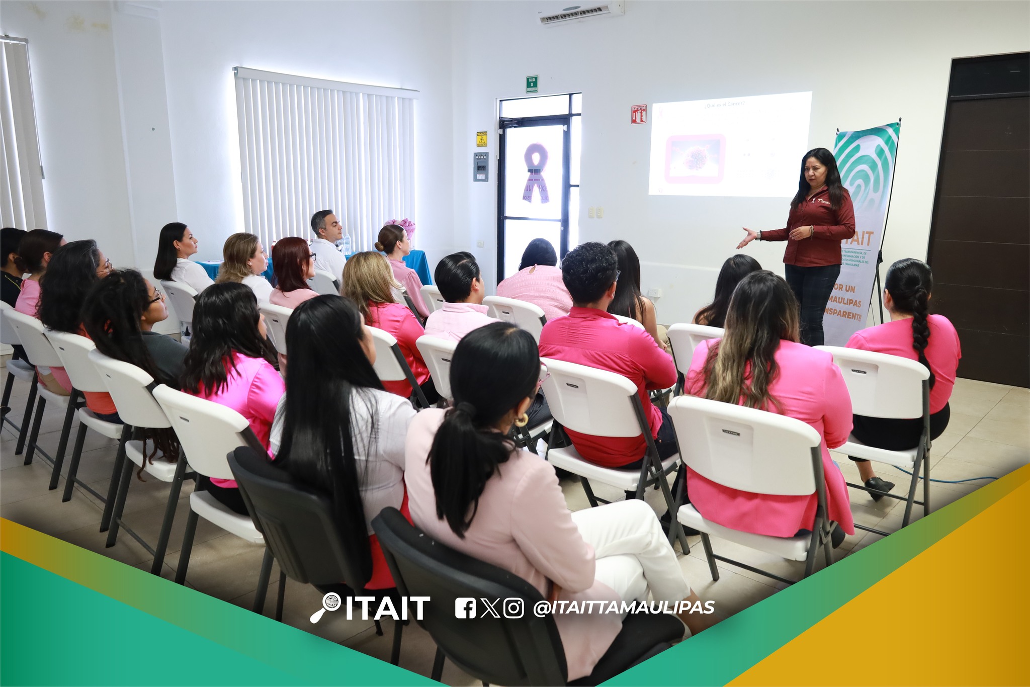 Conferencia-taller «Detección oportuna del cáncer de mama»